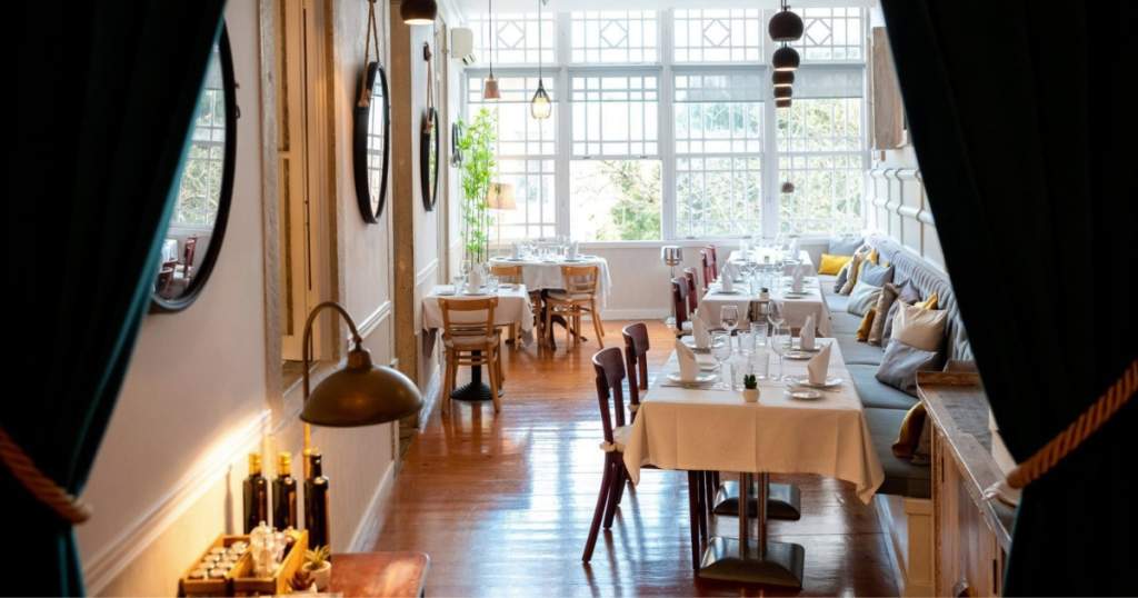 Villa Saboia, espaço de restauração e bem-estar.